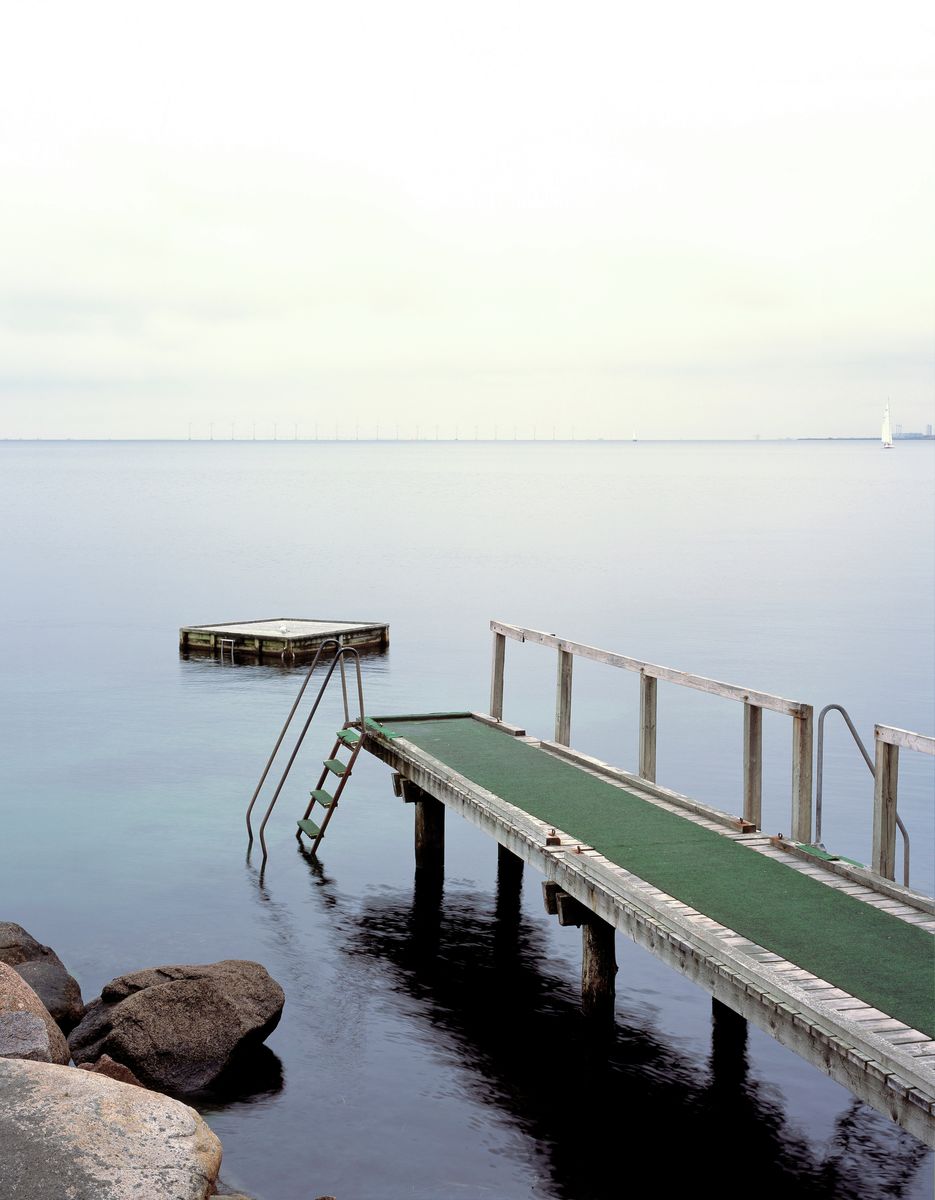 Swimming jetty
